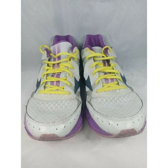 Mizuno Wave Rider 17 Women's Sz‎ W 10 Lightweight Running Shoes White BLK/Purple - Picture 3 of 11